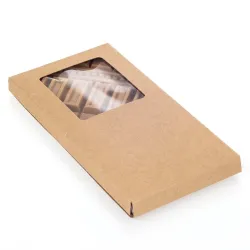 Large Envelope for Chocolate Bar; Natural Kraft